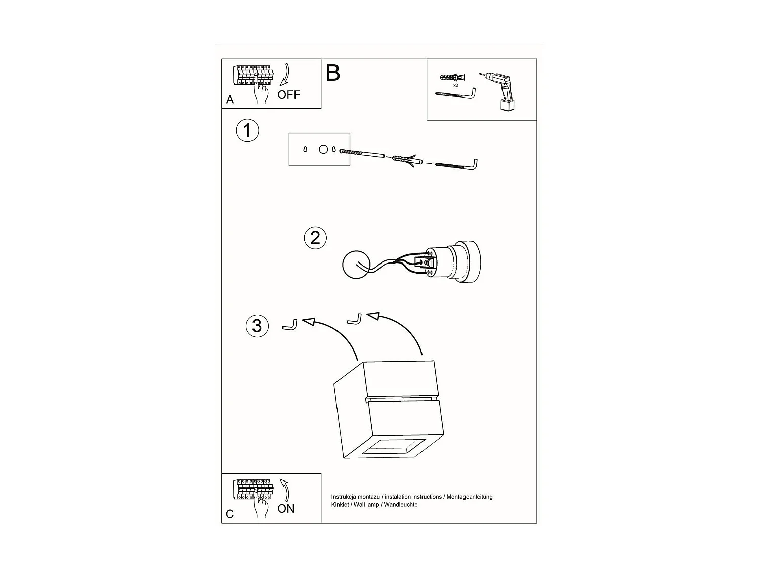 Applique en céramique Leom LINE