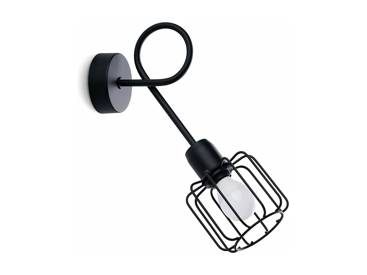 Applique Cepheus 1S noir