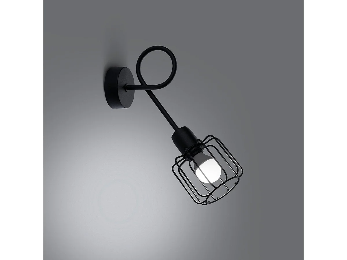 Applique Cepheus 1S noir