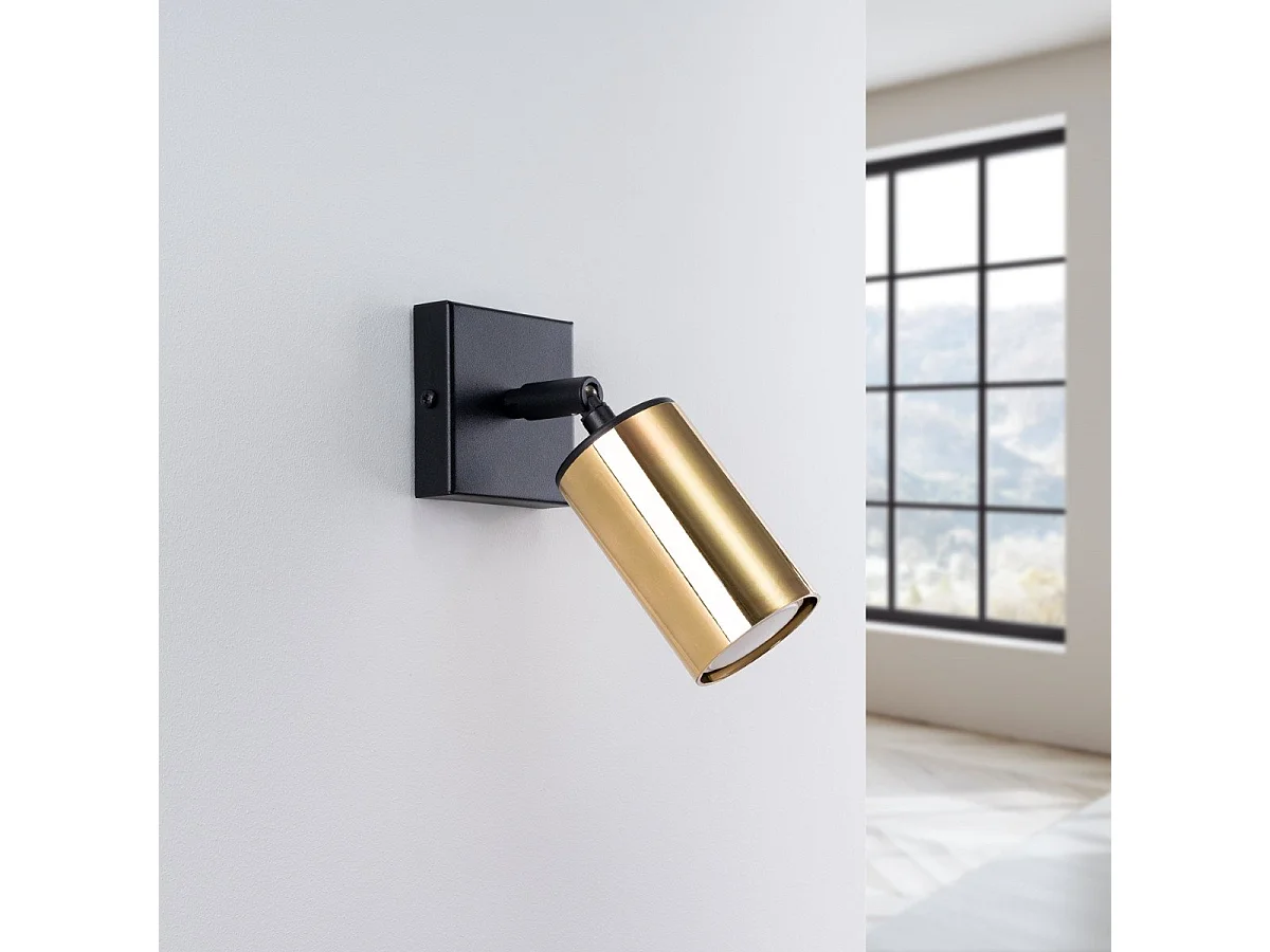 Applique Vespera noir-doré