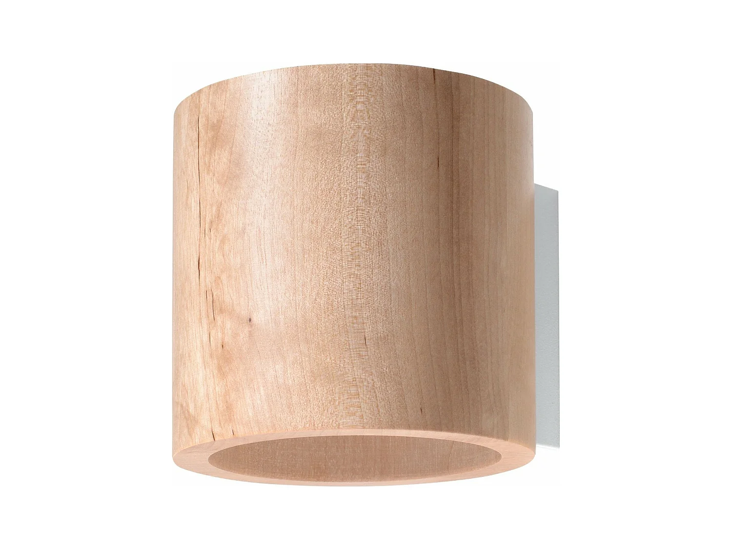 Applique Orbitum bois naturel