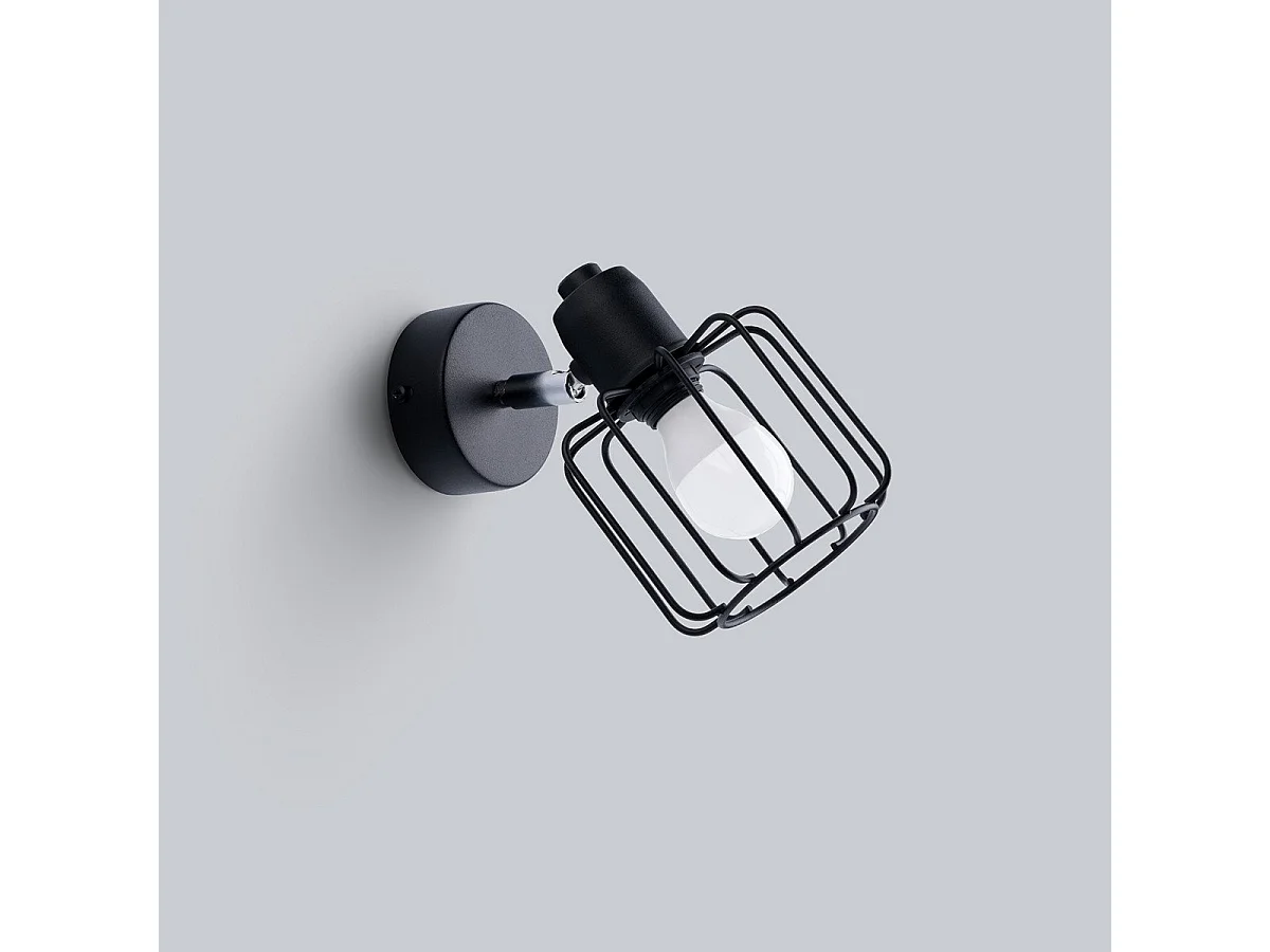 Applique Cepheus 1 noir