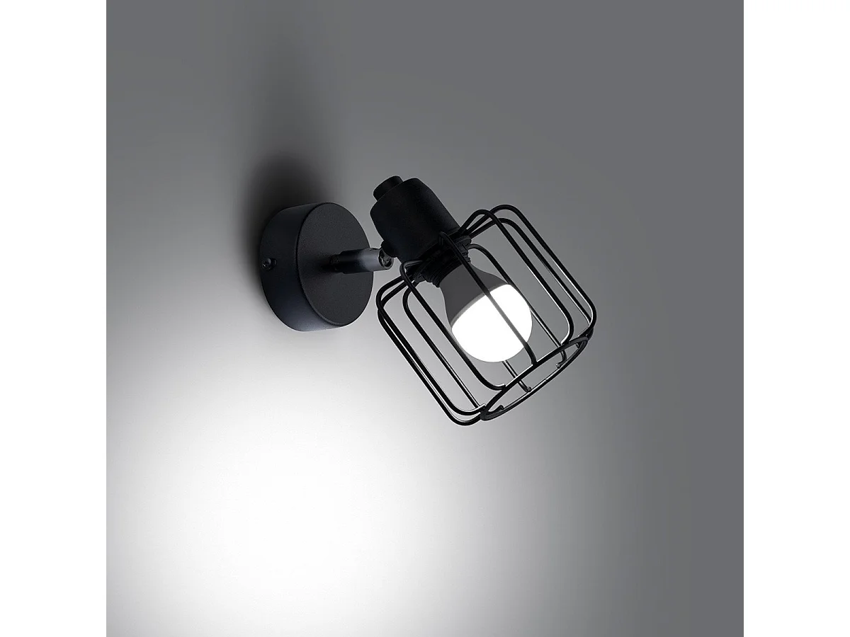 Applique Cepheus 1 noir