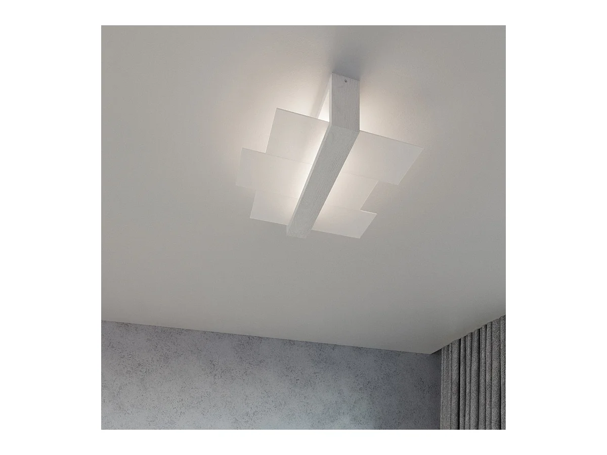 Applique Phoenix 1 blanc