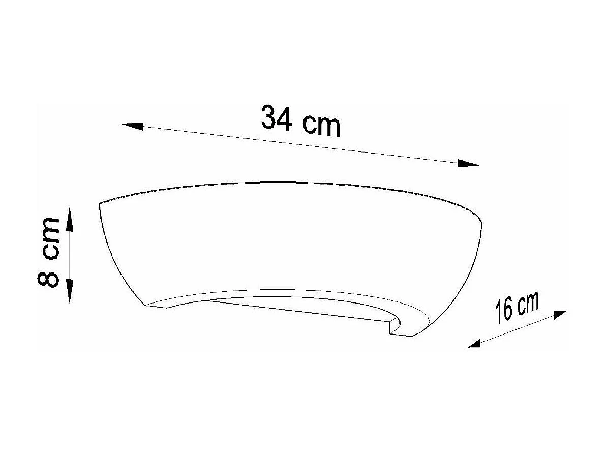 Applique en céramique Osiris