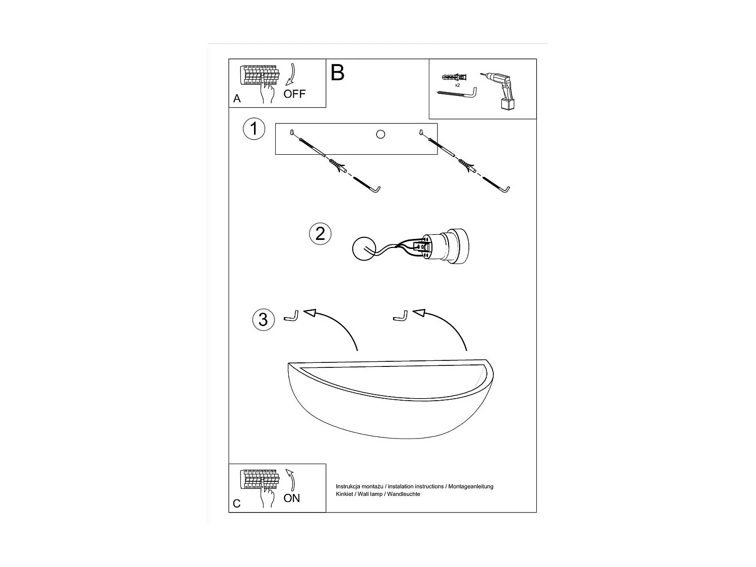 Applique en céramique Osiris