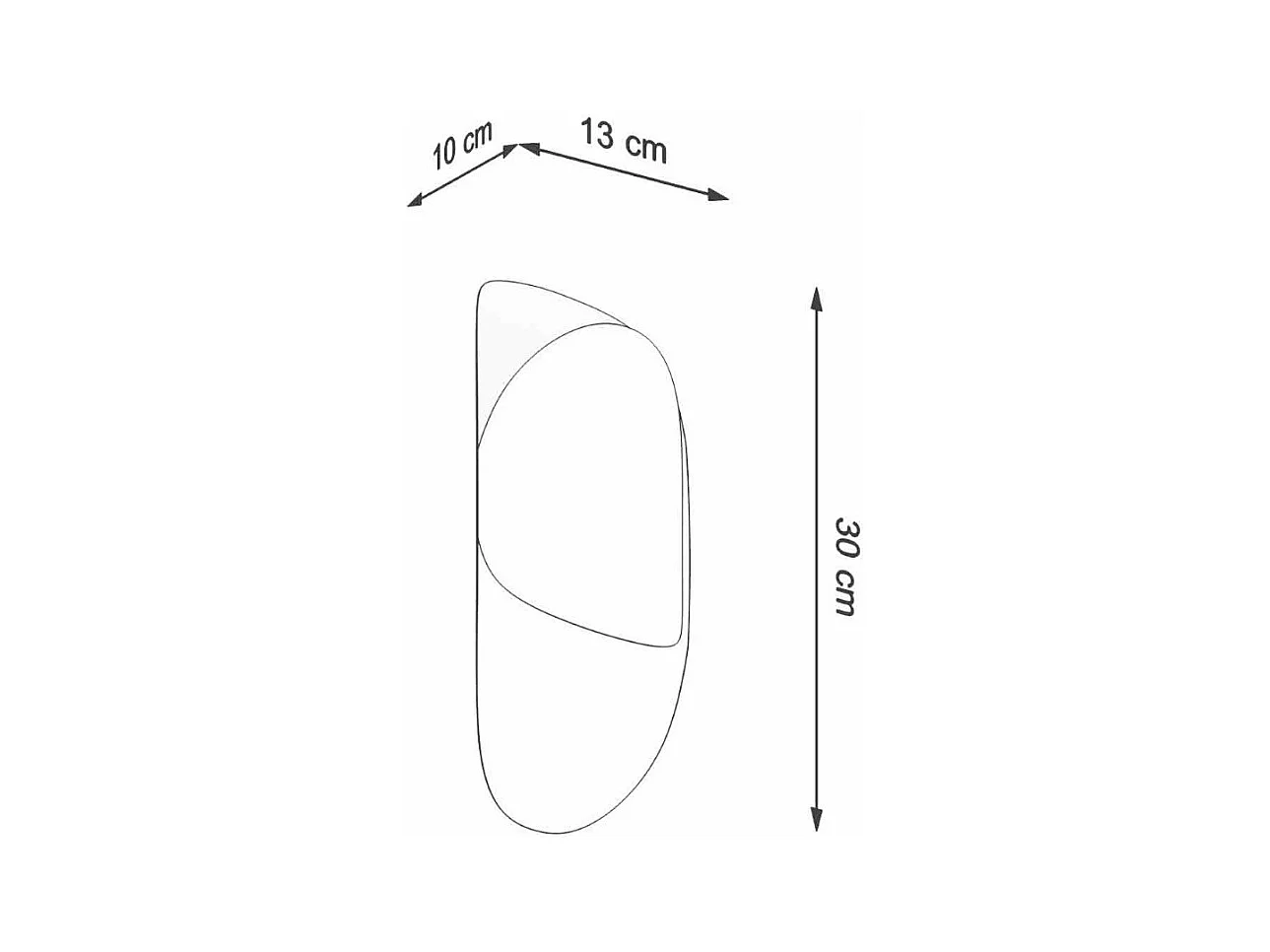 Applique Eos 8W blanc