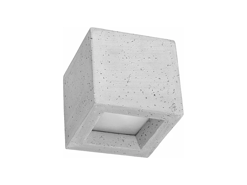 Applique Leom Béton Gris