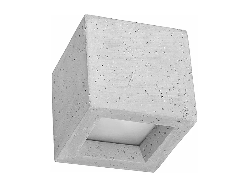 Applique Leom Béton Gris