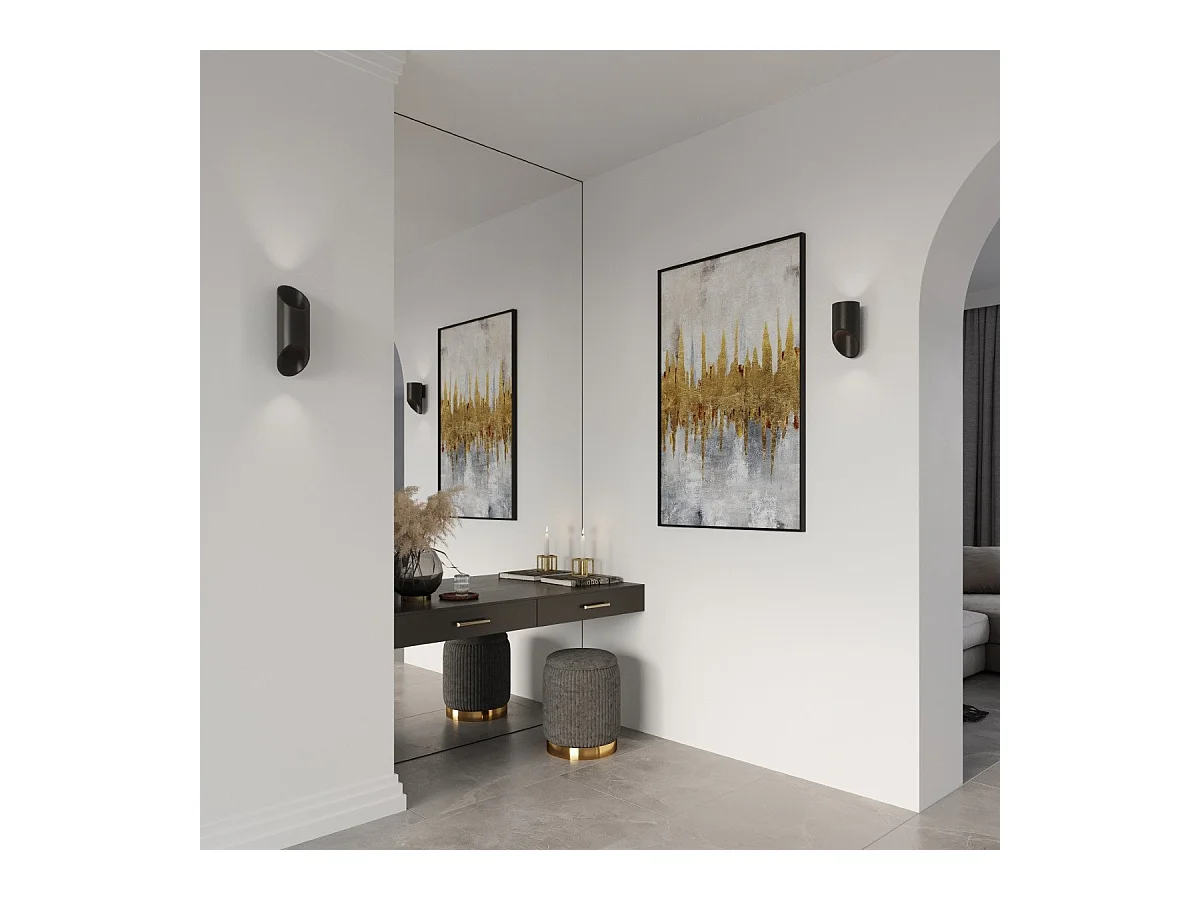 Applique Penumbra 30 noir