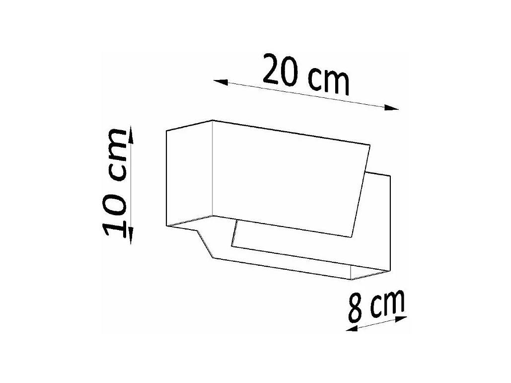 Applique Pyxis 8W LED