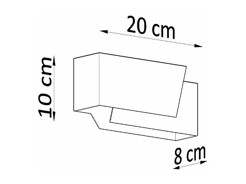 Applique Pyxis 8W LED
