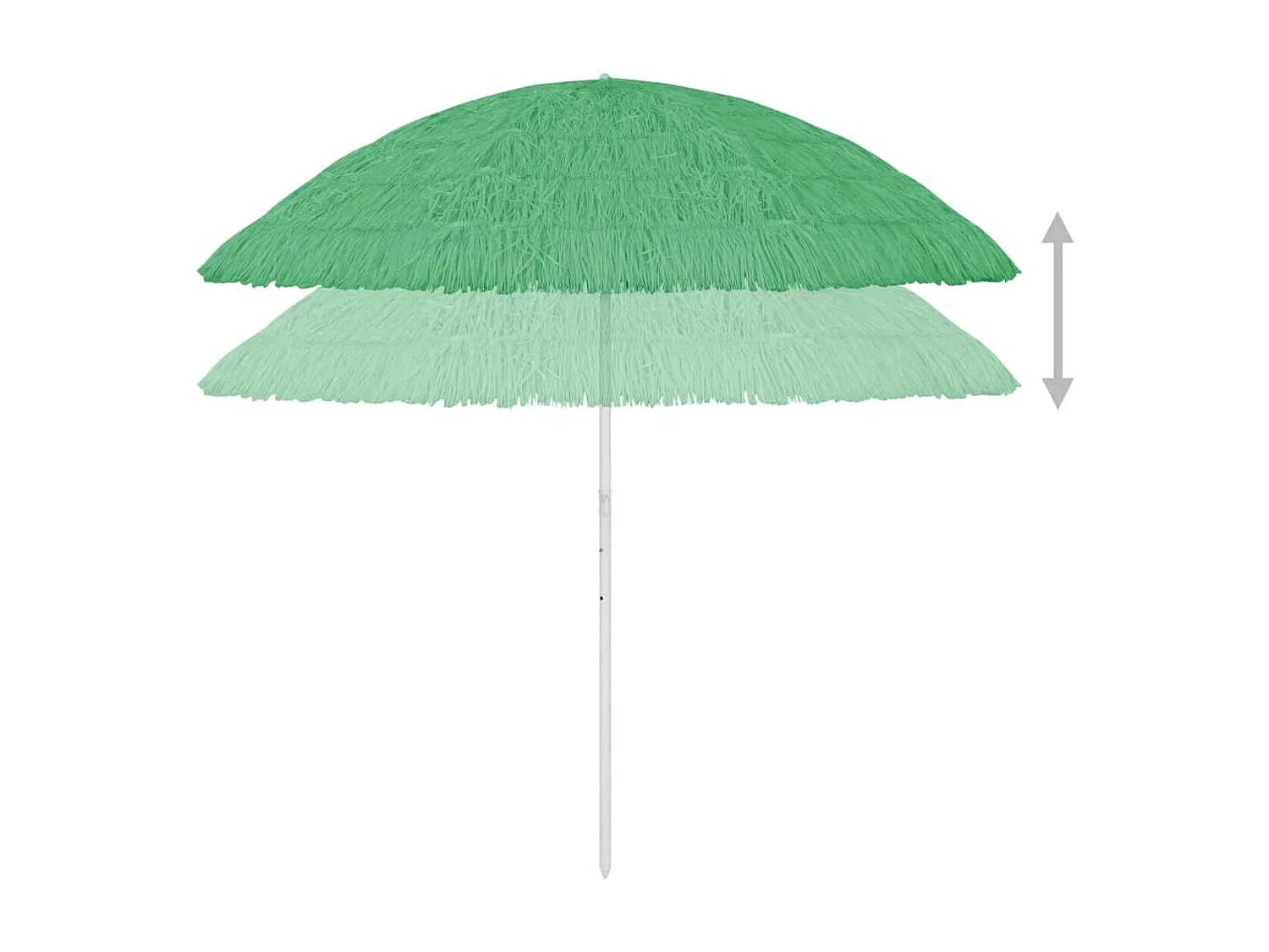 Hawaii Sonnenschirm Grün 300 cm