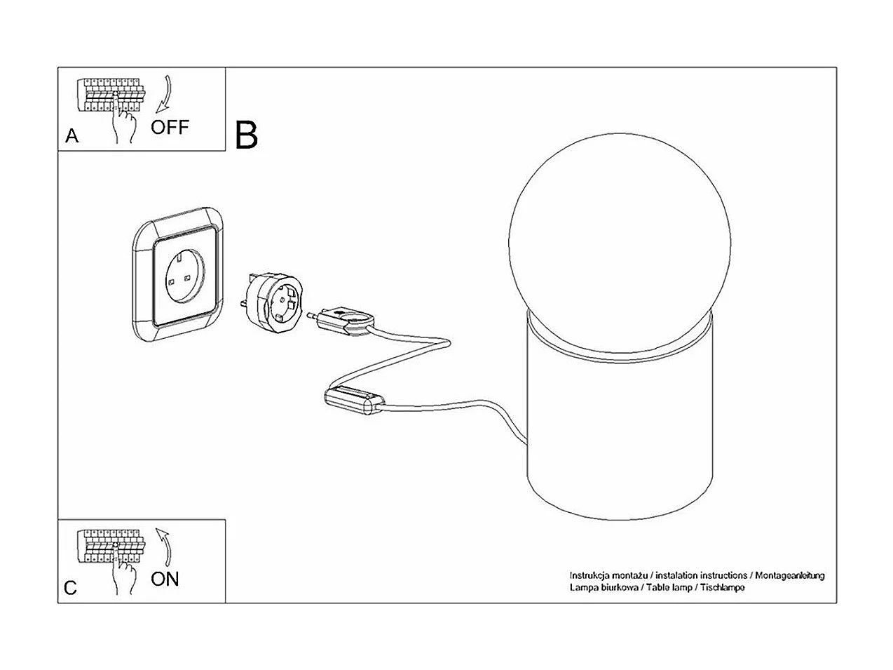 Lampe de table Aventara