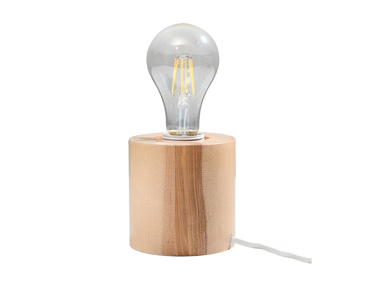 Lampe à poser Polarisys bois