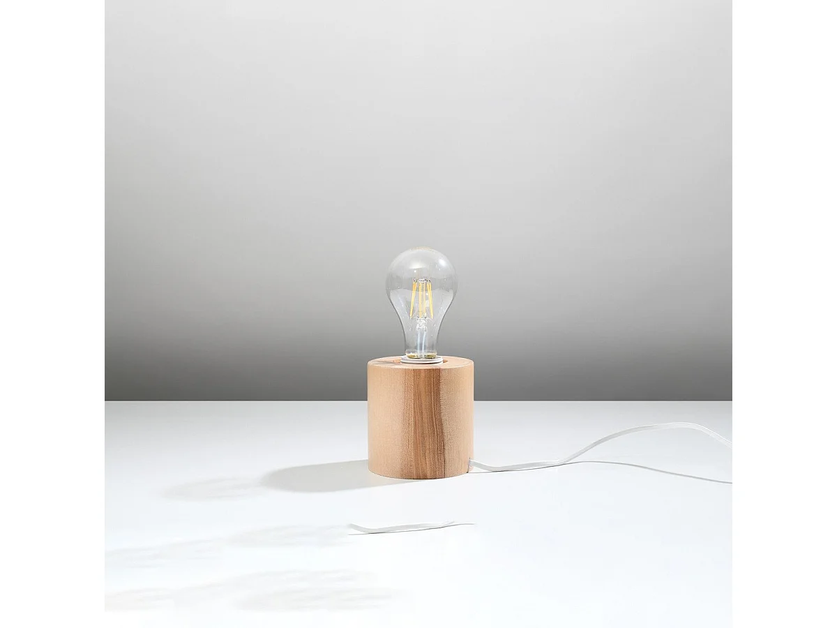 Lampe à poser Polarisys bois