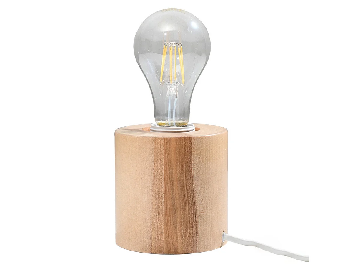 Lampe à poser Polarisys bois