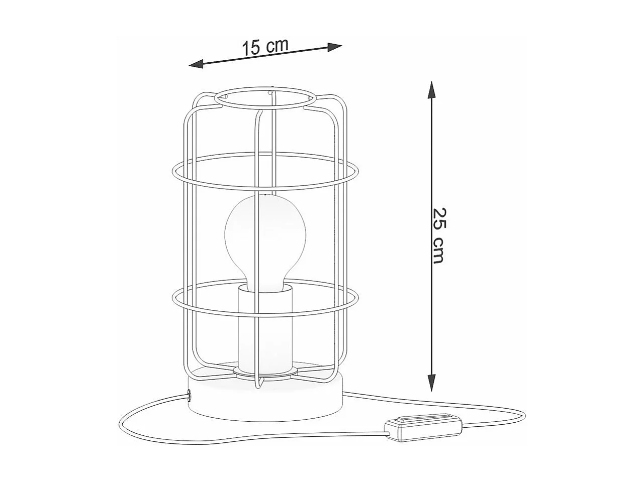 Lampe de table Graviton