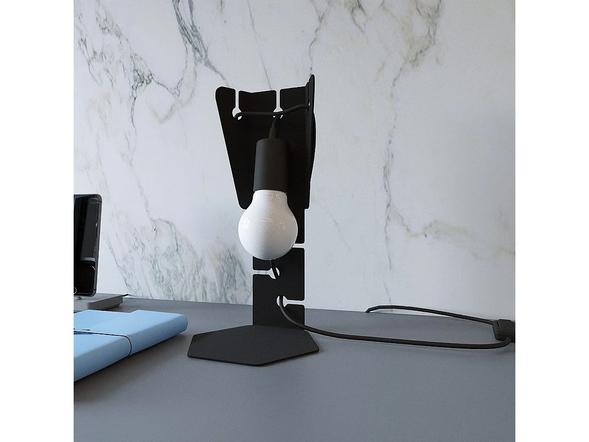 Lampe de table Albireo noir