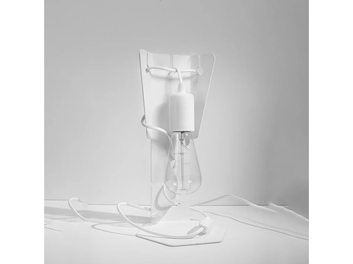 Lampe de table Albireo blanc