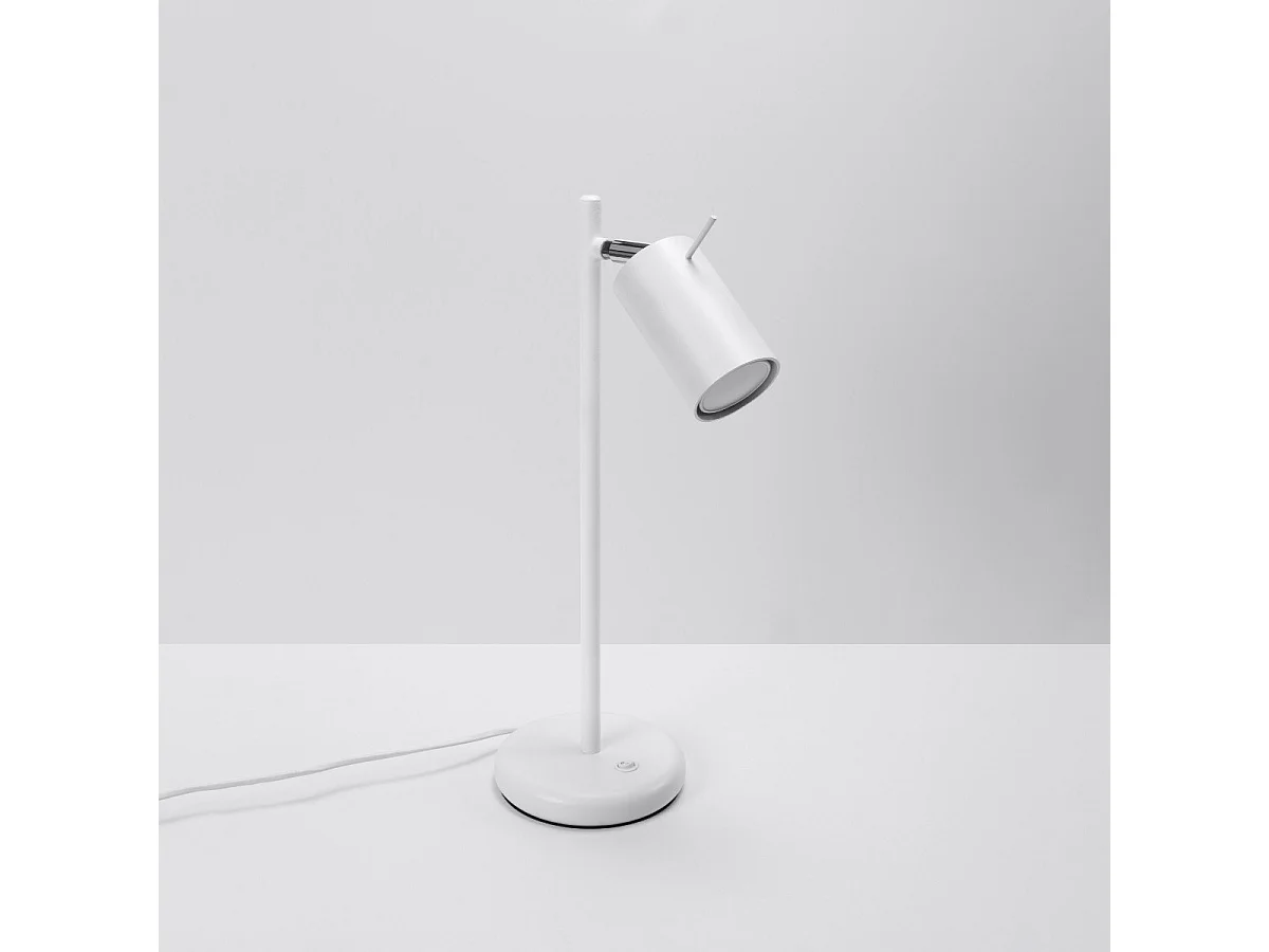 Lampe de table Lysandra blanc
