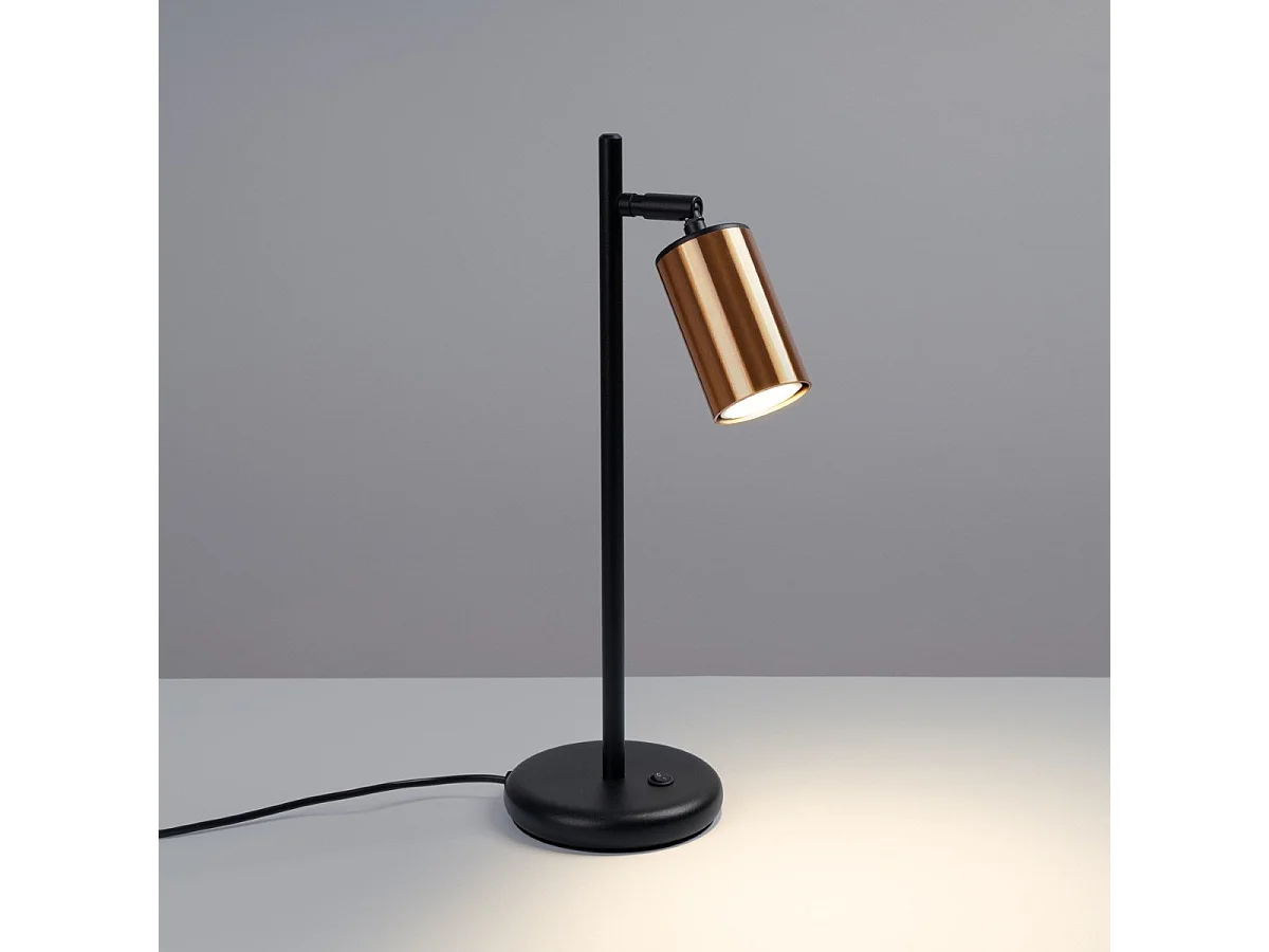 Lampe à poser Vespera noir-cooper