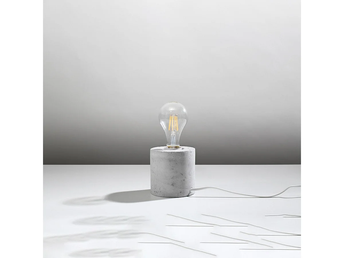 Lampe à poser Polarisys béton