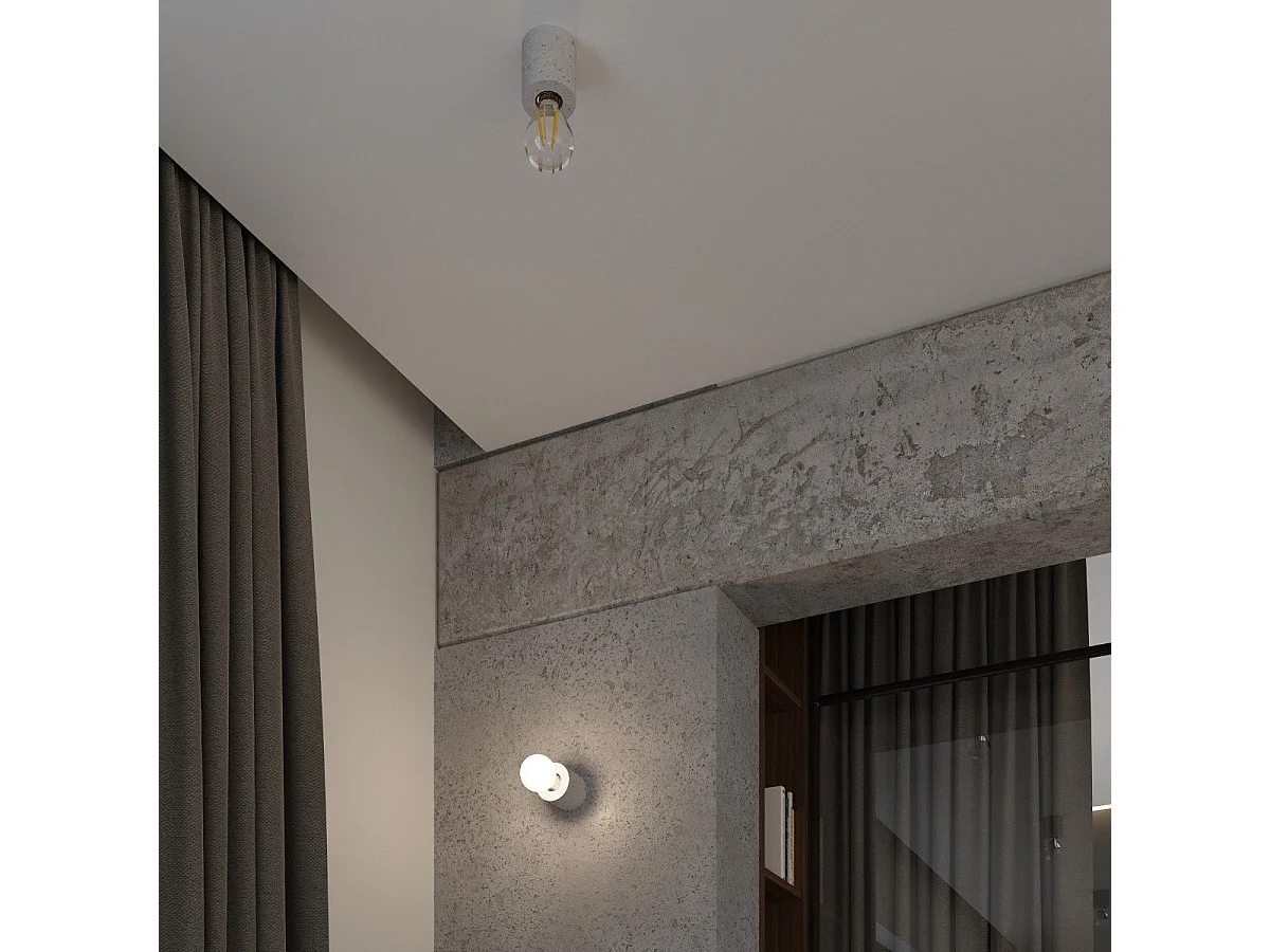 Lampe à poser Polarisys béton