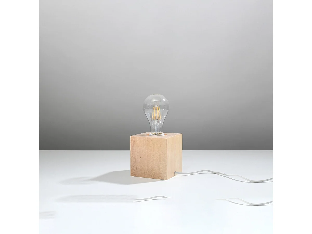 Lampe de table Azimuth en bois