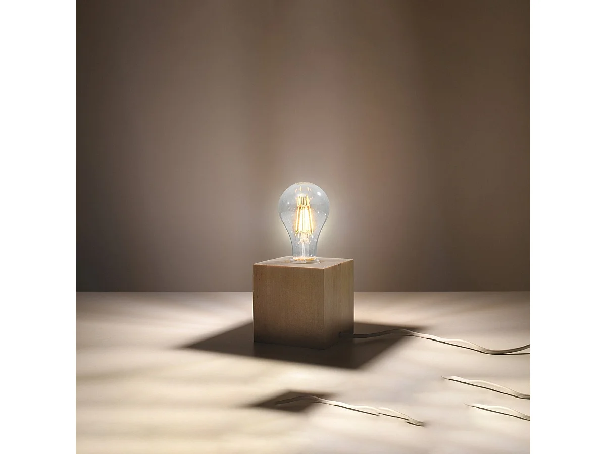 Lampe de table Azimuth en bois