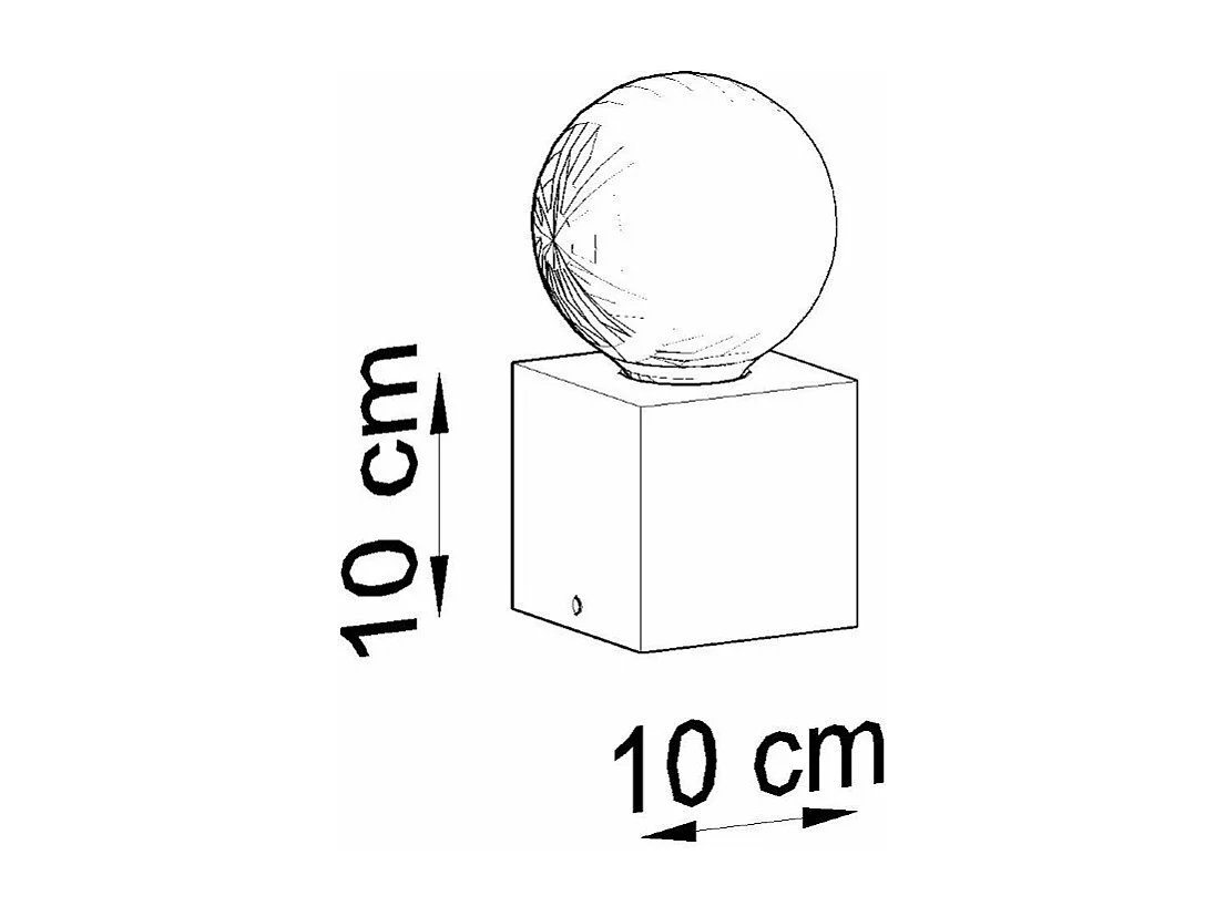 Lampe de table Azimuth en bois