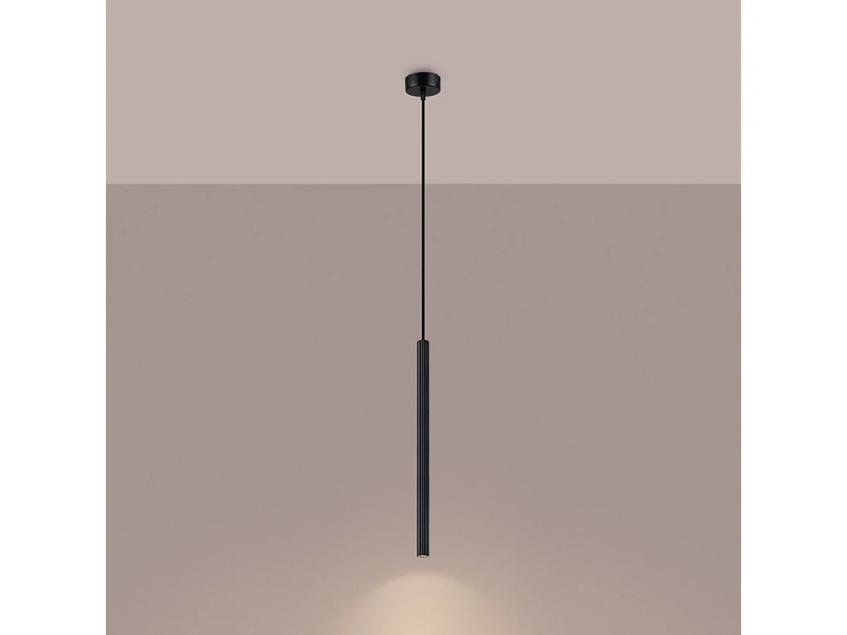 Lampe suspendue Astralis 1 noir