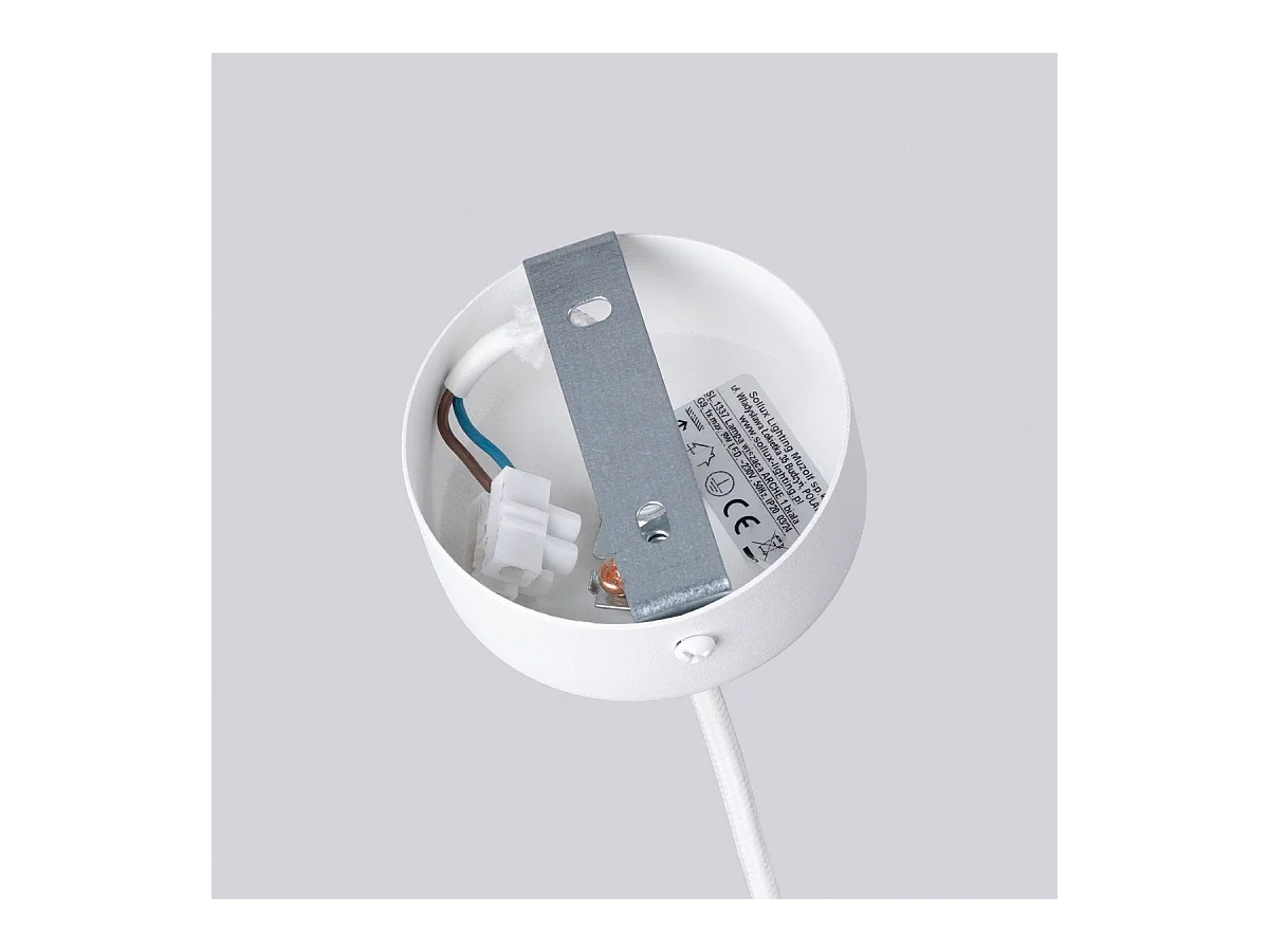 Lampe suspendue Astralis 1 blanc