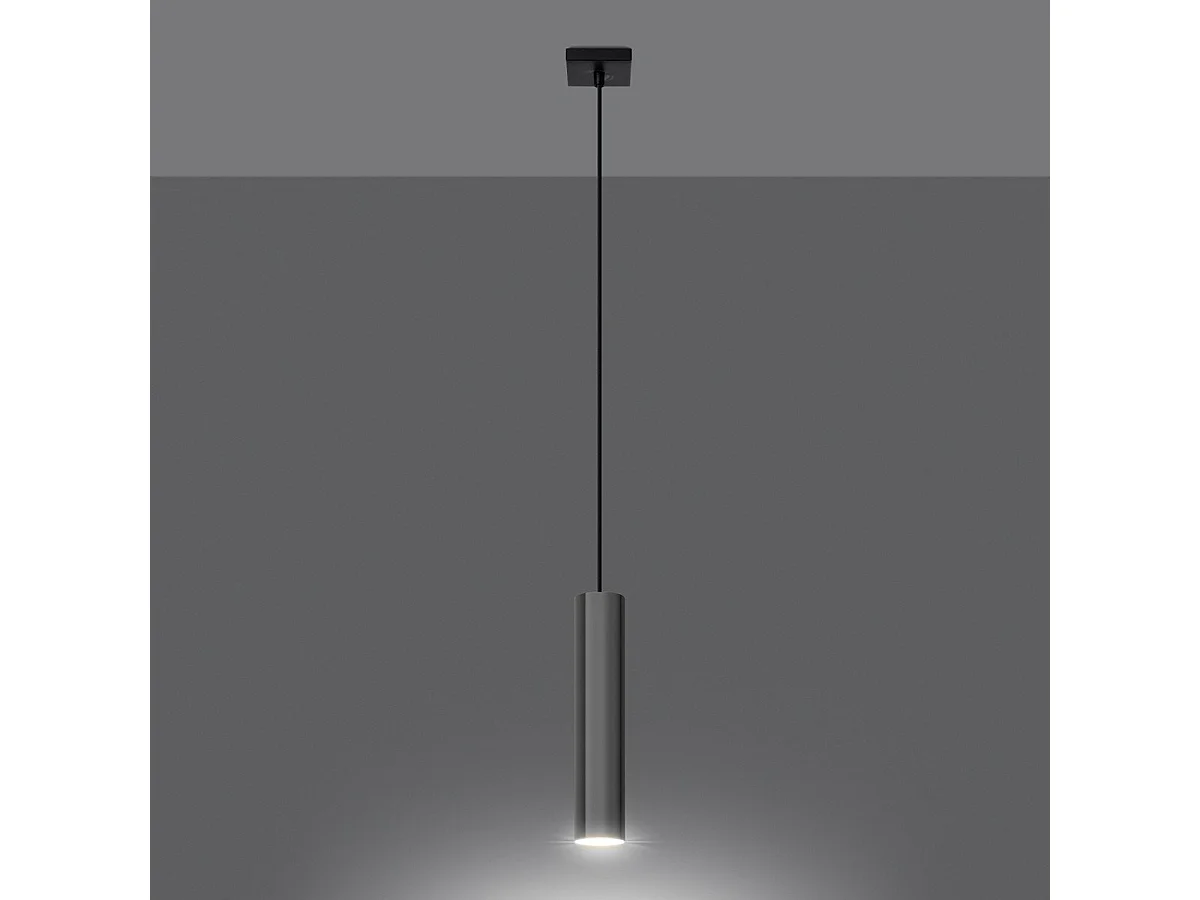 Lampe suspendue Luminis 1 chrome