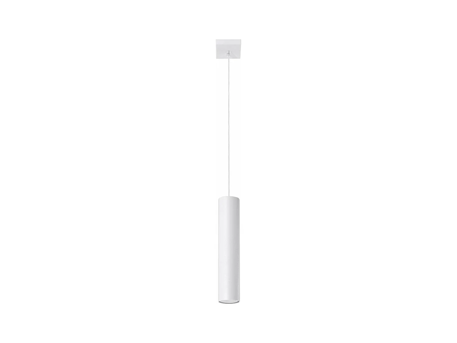 Lampe suspendue Luminis 1 blanc