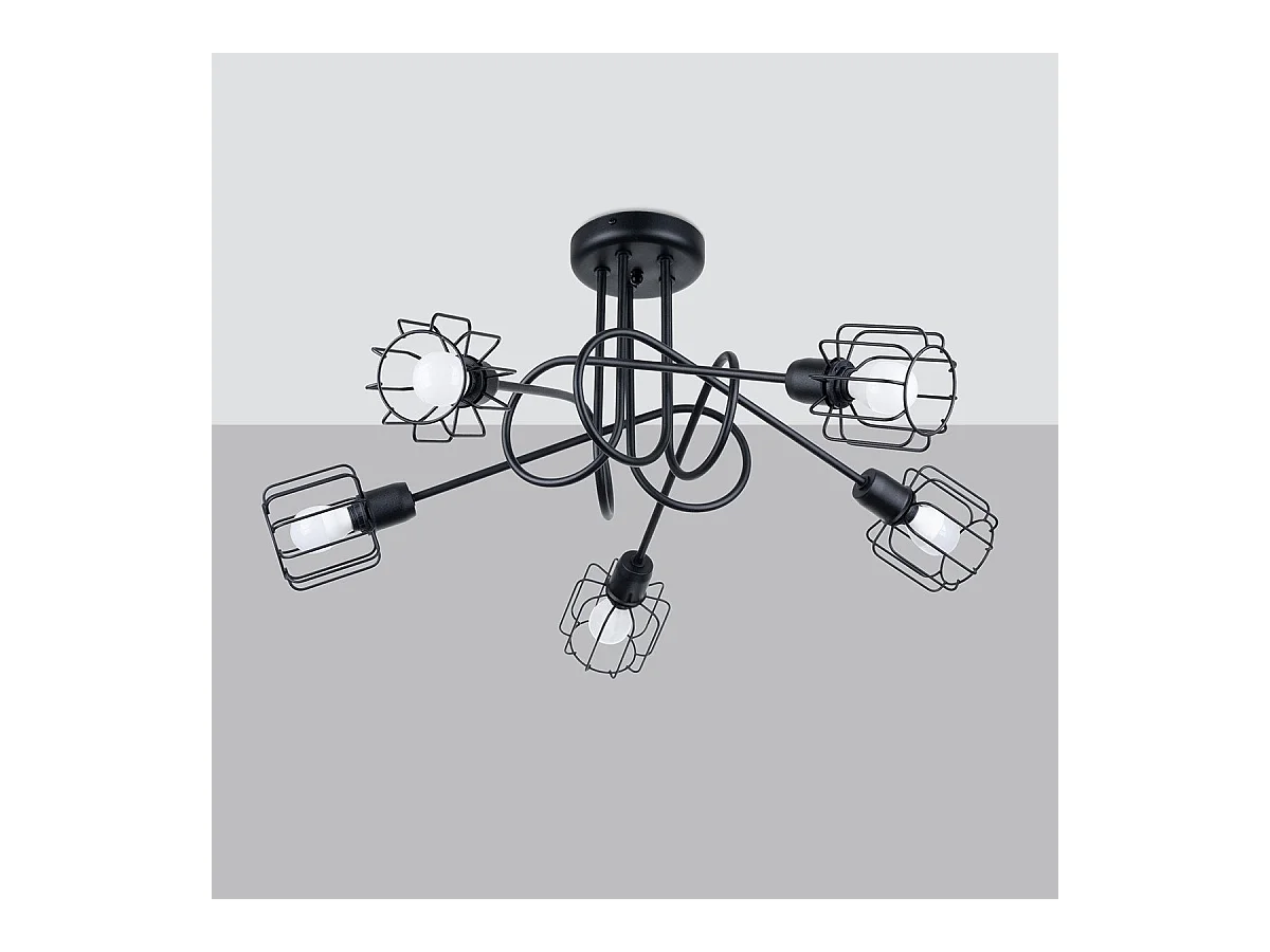 Lustre Cepheus 5S noir