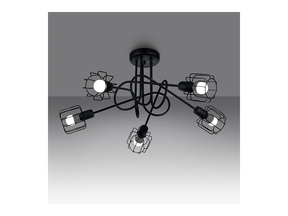 Lustre Cepheus 5S noir