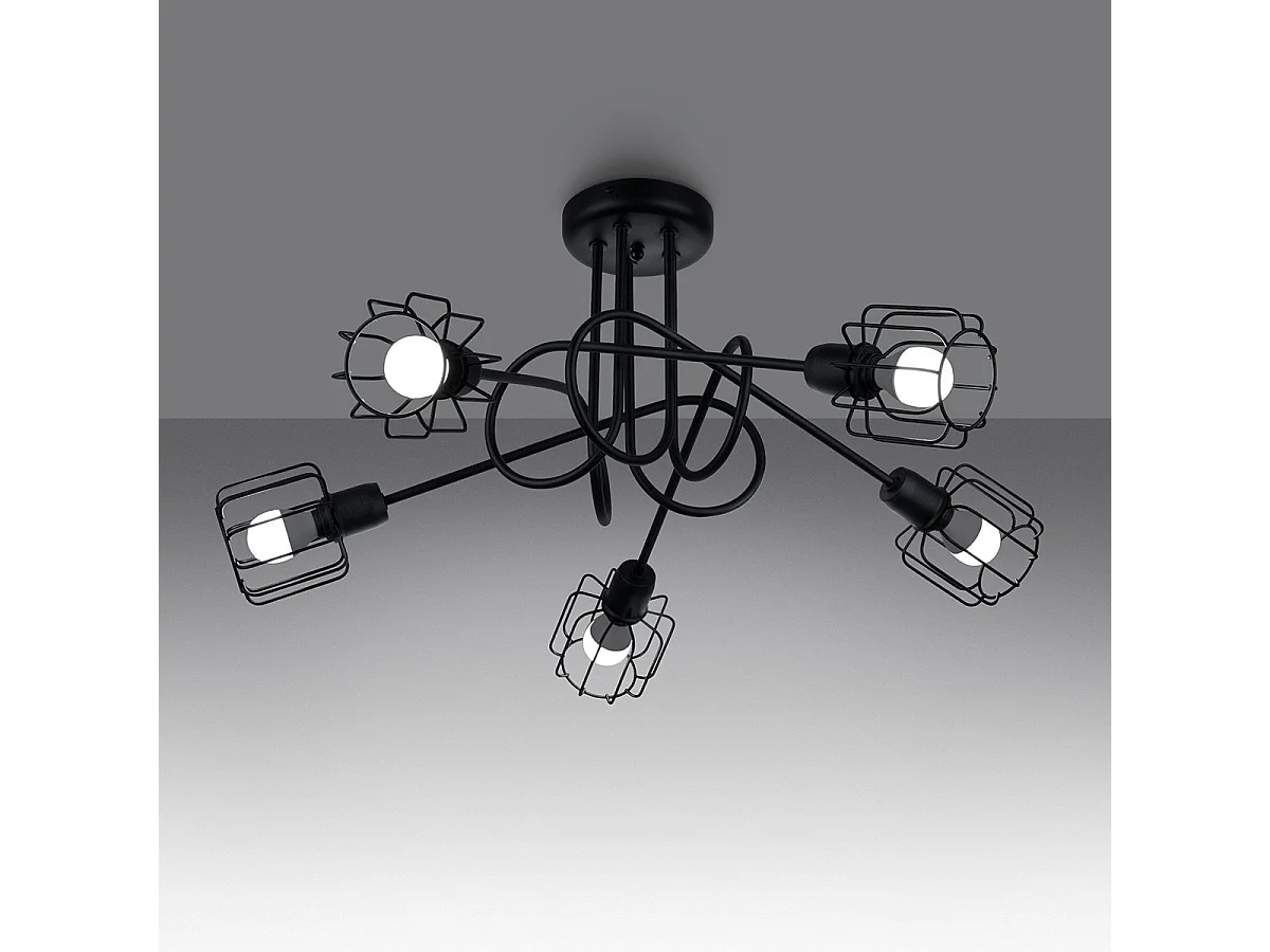 Lustre Cepheus 5S noir