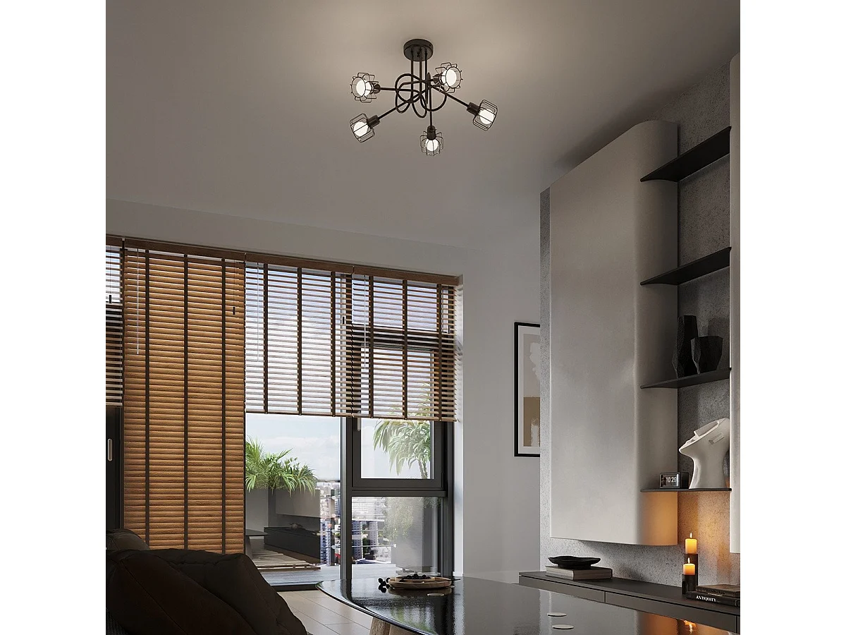 Lustre Cepheus 5S noir