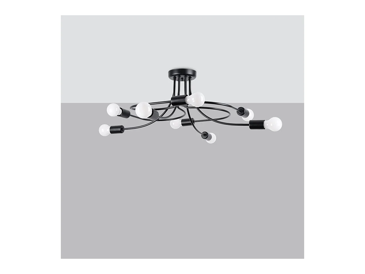 Lustre Lumina 8 noir