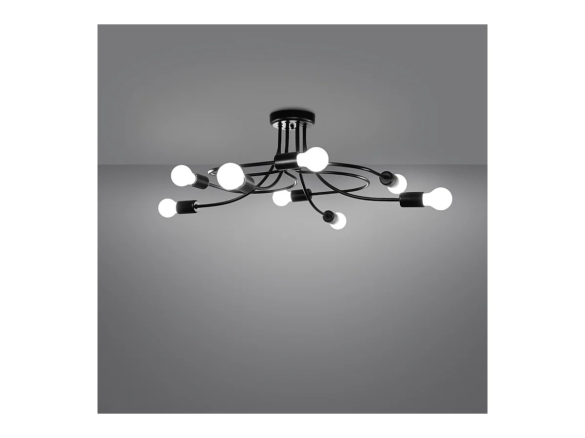 Lustre Lumina 8 noir