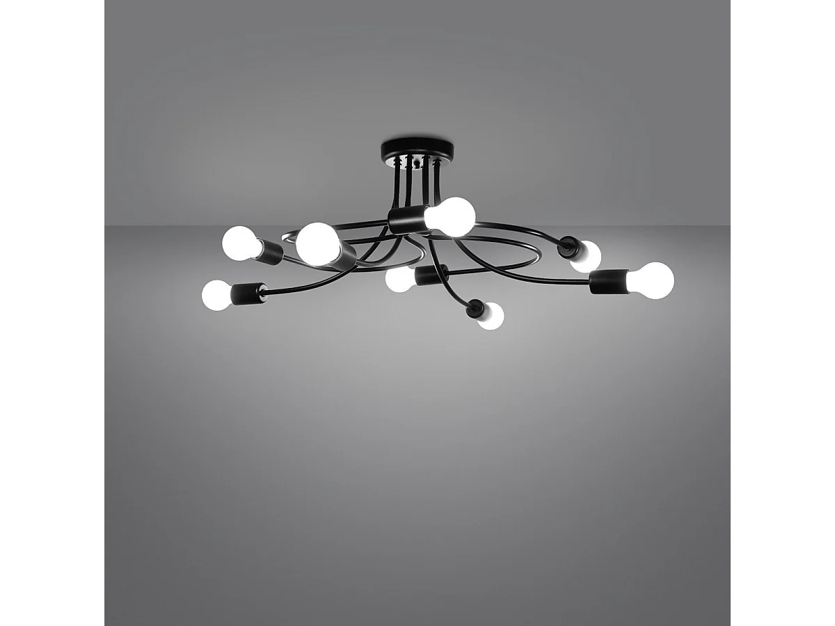 Lustre Lumina 8 noir