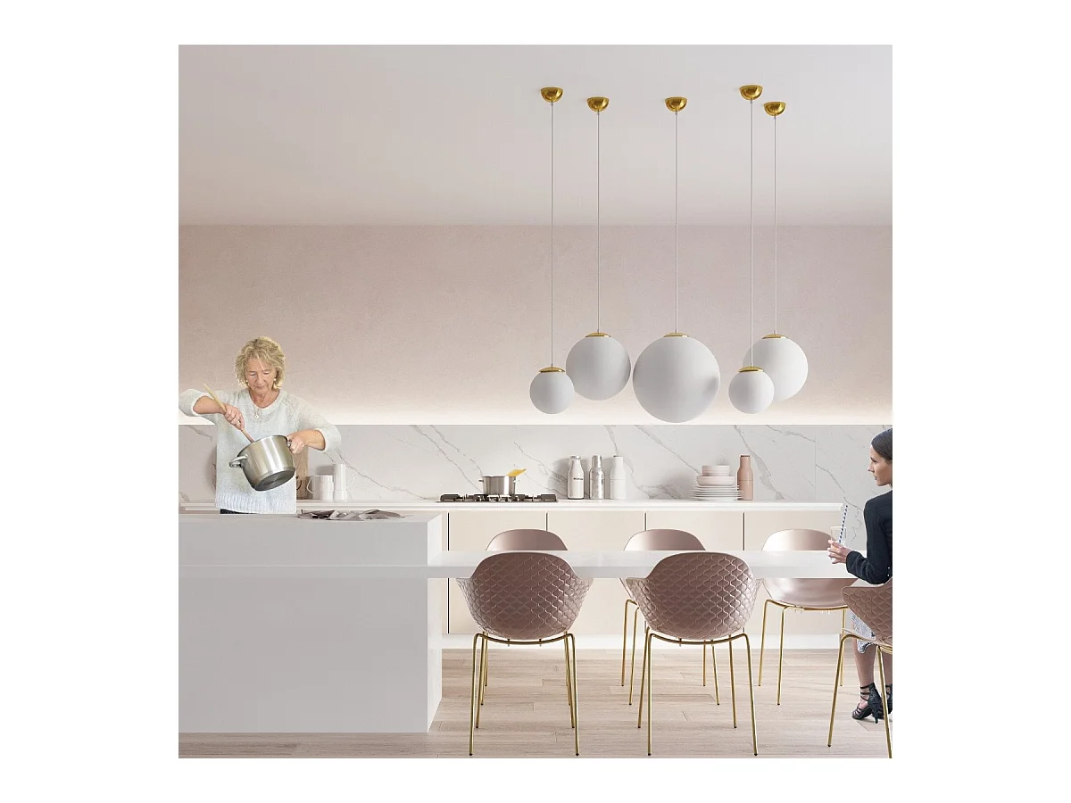 Lampe pendante Thiziri 40 doré