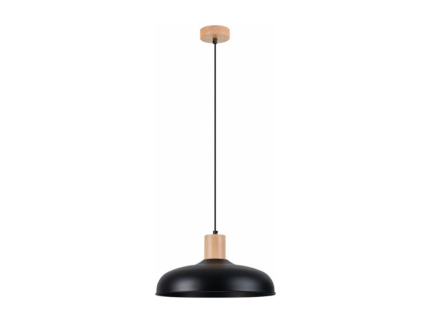 Lampe suspendue Indus noir