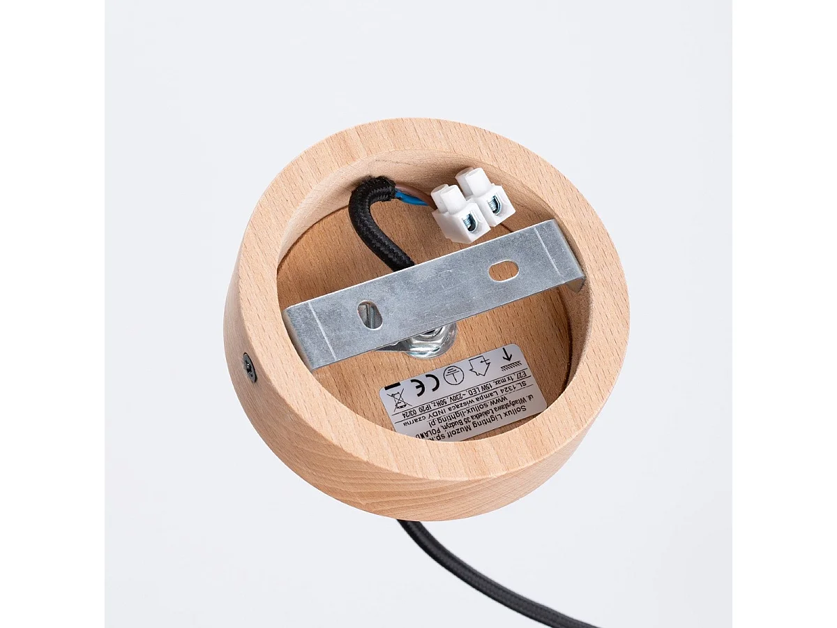 Lampe suspendue Indus noir