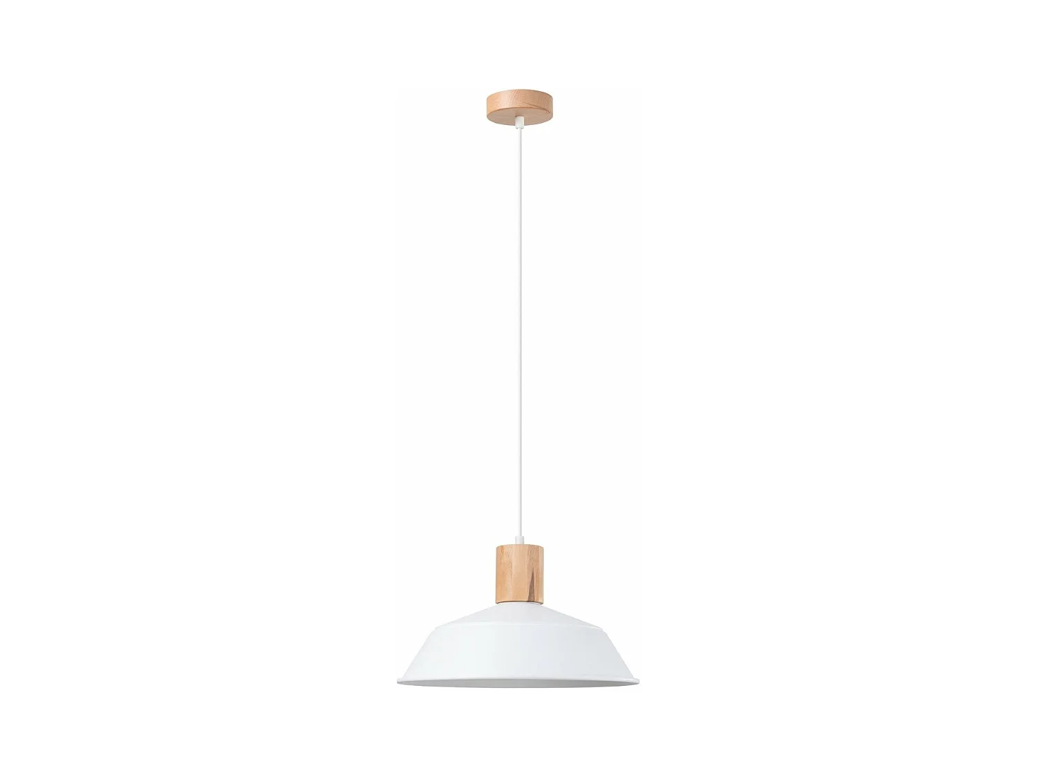 Lampe suspendue Fusion blanc