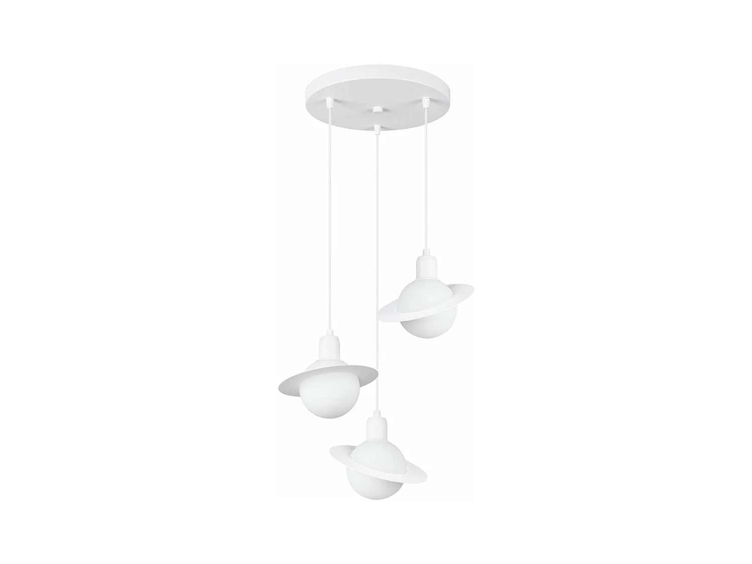 Lampe suspendue Hyperstar 1 blanc