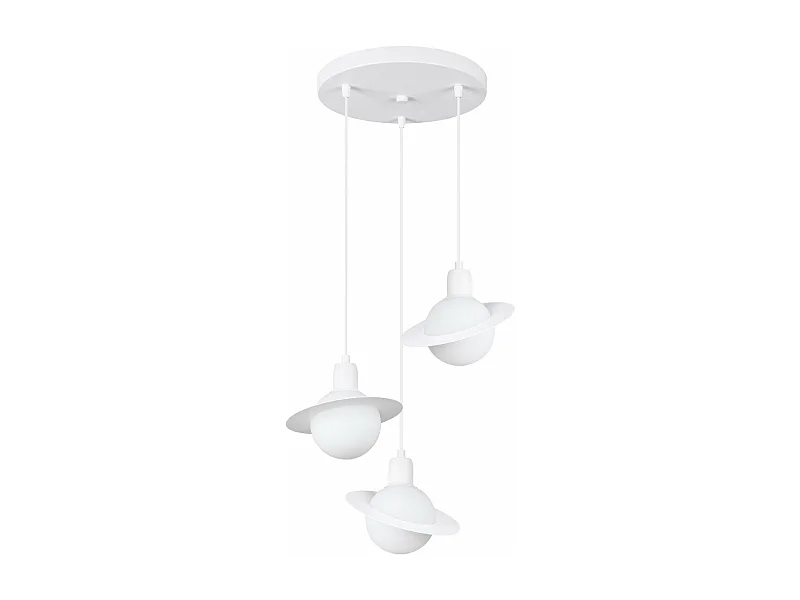 Lampe suspendue Hyperstar 1 blanc