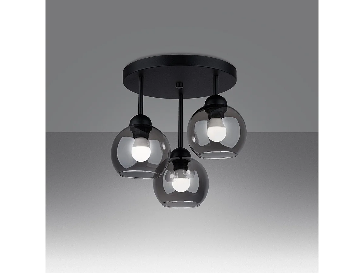 Lustre Altair 3 noir
