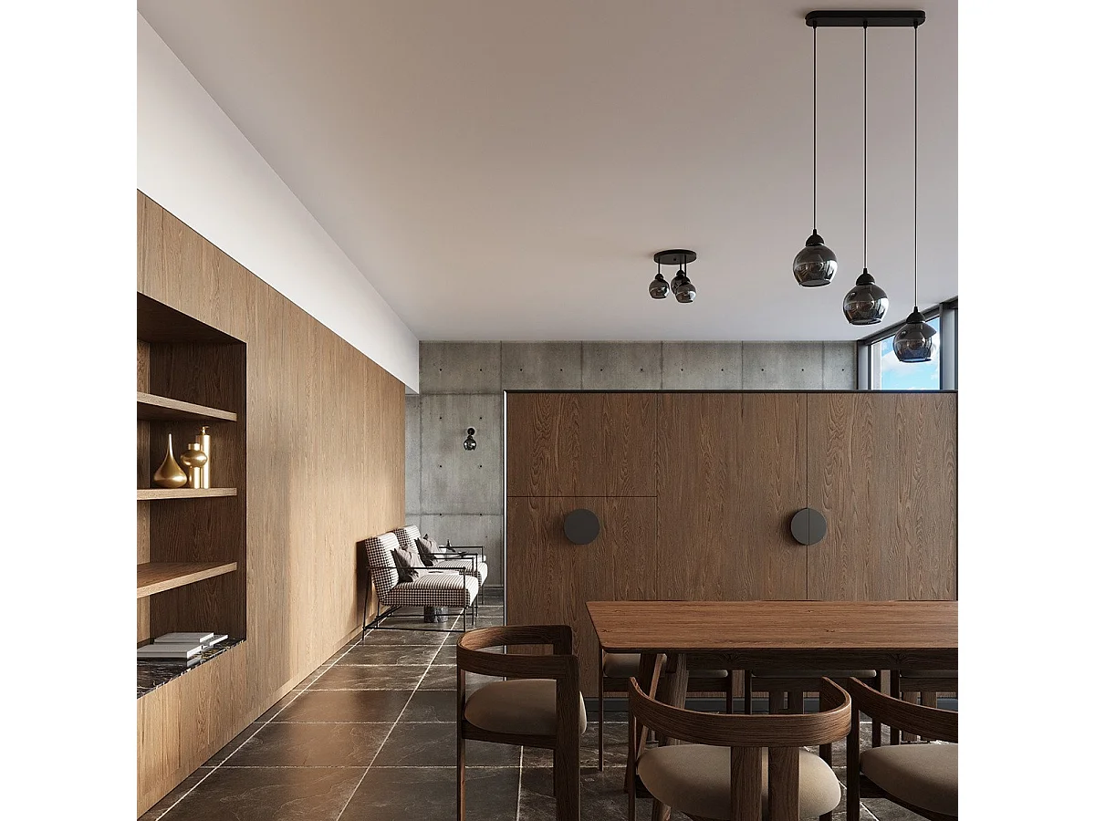 Lustre Altair 3 noir